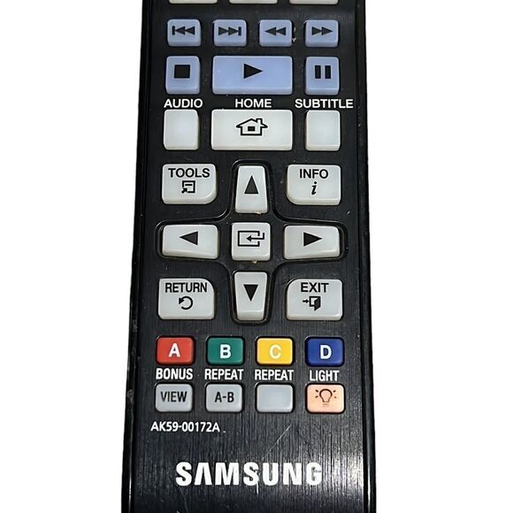 SAMSUNG Remote Control Replacement AK59-00172A Blu-ray Player Tested AAA - Picture 3 of 7